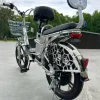 Вантажний електровелосипед Minako V.12 LUX (18", 600W, 60V, 18Ah, 50 км/год) - модель 2023 року з усиленим аккумулятором