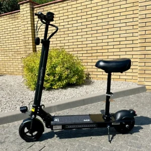 Електросамокат KUGOO Kirin M2 500W 13Ah 30 км/год чорний з сидінням Электросамокат KUGOO Kirin M2 500W 13Ah 30 км/час черный с сидением