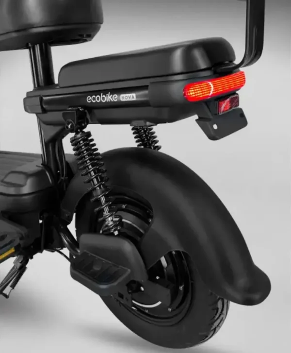 Електроскутер ECOBIKE Nova ECO 13Ah 48V 500W Black - 35-40км/год Електроскутер ECOBIKE Nova ECO 13Ah 48V 500W Black - 35-40км/год