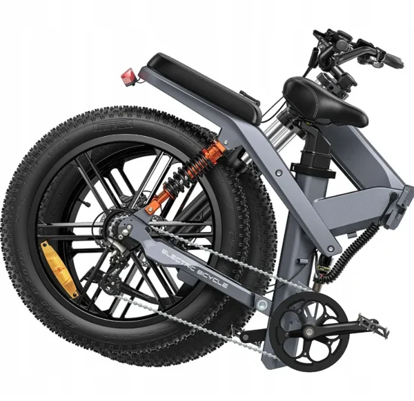 Електровелосипед фетбайк Engwe X-20 Dual Batteries (750 Вт; 14,4 А*год+7,8 А*год; 48 В, 45 км/год), колеса 20х4", з ручкою газу, сірий Электровелосипед фетбайк Engwe X-20 Dual Batteries (750 Вт; 14,4 А*ч+7,8 А*ч; 48 В, 45 км/час), колеса 20х4", с ручкой газа, серый