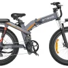 Електровелосипед фетбайк ENGWE X-24 Dual Batteries (1000 Вт; 19,2 А/год+10 А/год; 48 В, 45 км/год), колеса 24х4", з ручкою газу, сірий Электровелосипед фэтбайк ENGWE X-24 Dual Batteries (1000 Вт; 19,2 А/ч+10 А/ч; 48 В, 45 км/час), колеса 24х4", с ручкой газа, серый