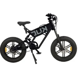 Електровелосипед фетбайк KUGOO T-01, (500 Вт; 13 А/год; 48 В, 20 км/год), колеса 20х4", з ручкою газу, чорний Електровелосипед фетбайк KUGOO T-01, (500 Вт; 13 А/год; 48 В, 20 км/год), колеса 20х4", з ручкою газу, чорний