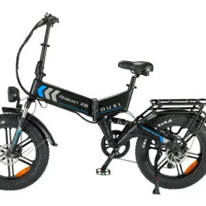 Электровелосипед фэтбайк OUXI Robust X8 (500 Вт; 15 А/час; 48 В, 30 км/час), колеса 20", черный