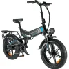 Електровелосипед фетбайк OUXI Robust X8 (500 Вт; 15 А/год; 48 В, 30 км/год), колеса 20", чорний