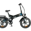 Електровелосипед фетбайк OUXI Robust X8 (500 Вт; 15 А/год; 48 В, 30 км/год), колеса 20", чорний