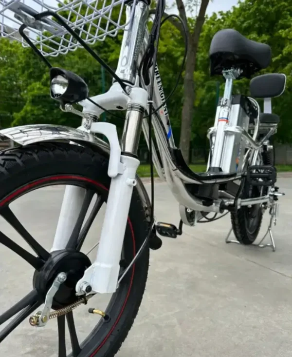 Електровелосипед Green Giant U18 Eco (600W, 48V, 15 Ан, 45 км/год) Хром Електровелосипед Green Giant U18 Eco (600W, 48V, 15 Ан, 45 км/год) Хром