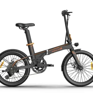 Електровелосипед Kugoo Kirin V2 (250 Вт, 7,5 А/год, 36 В, 20 км/год), 20", чорний Електровелосипед Kugoo Kirin V2 (250 Вт, 7,5 А/год, 36 В, 20 км/год), 20", чорний