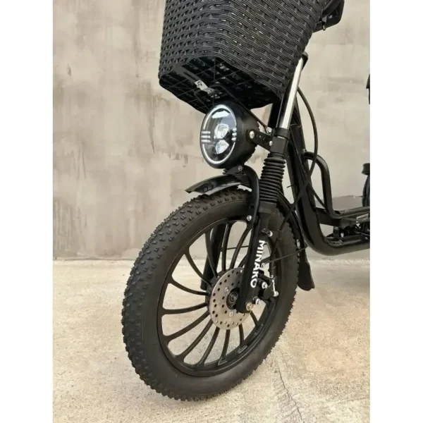 Электровелосипед MINAKO Monster MAX (1000W, 25Ah, 60V, 70 км/час) - Черний