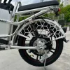 Електровелосипед MINAKO V8 PRO (18", 500W, 48V, 13Ah, 45 км/год) - модель 2023 року із заднім амартизатором
