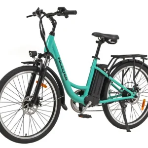 Електричний велосипед Maxxter CITY 2.0 (LightBlue) 250W (світло-синій) - 25 км/год