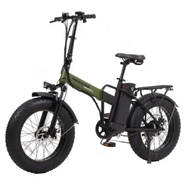 Електричний велосипед Maxxter Urban Max 20" (зелений) - 25 км/год